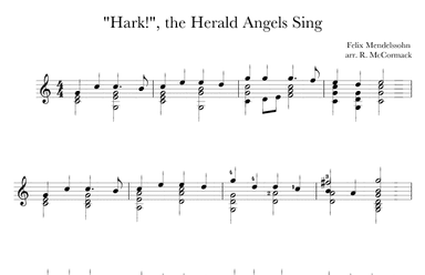 "Hark!", the Herald Angels Sing (arr. Robert McCormack)