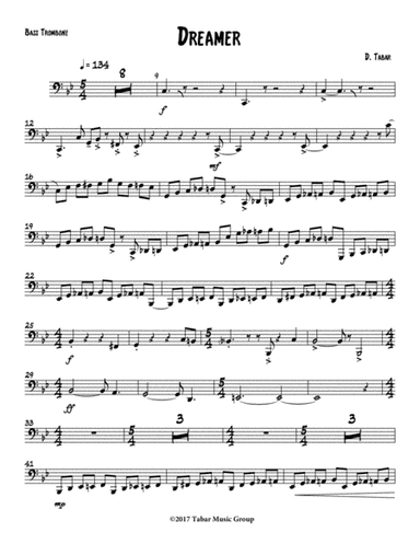 Dreamer (Bass Trombone)