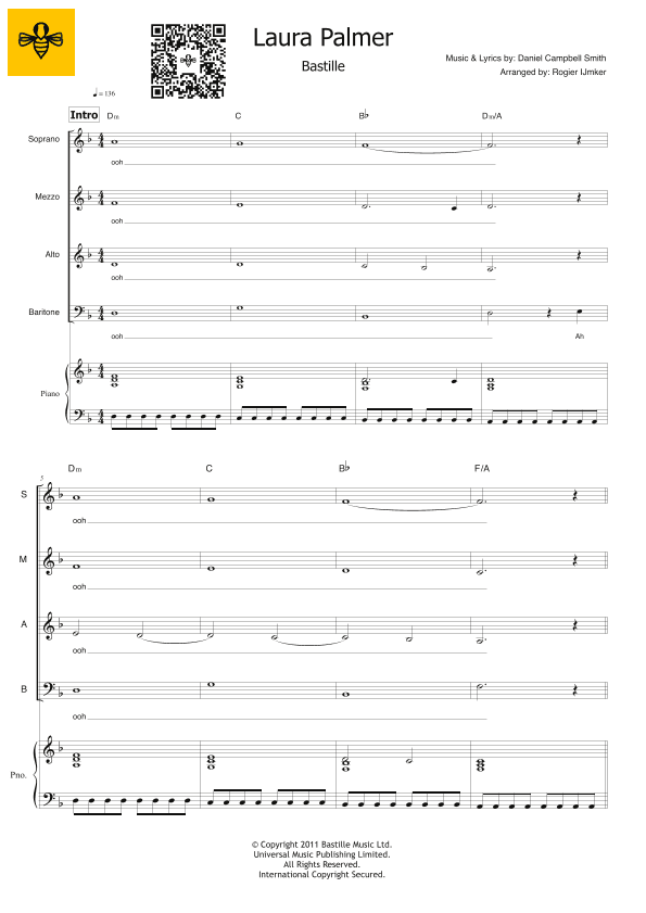Laura Palmer (arr. Rogier Ijmker)