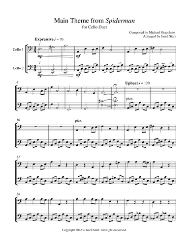 Spider-man: Far From Home (arr. Jared Starr)