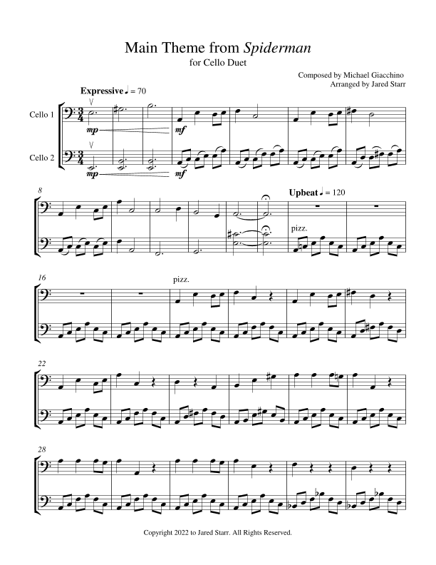 Spider-man: Far From Home (arr. Jared Starr)