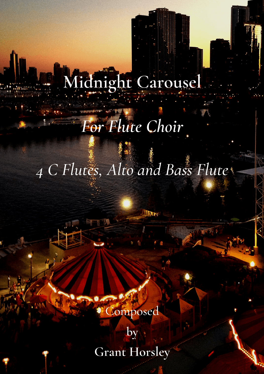 Midnight Carousel  for Flute Choir