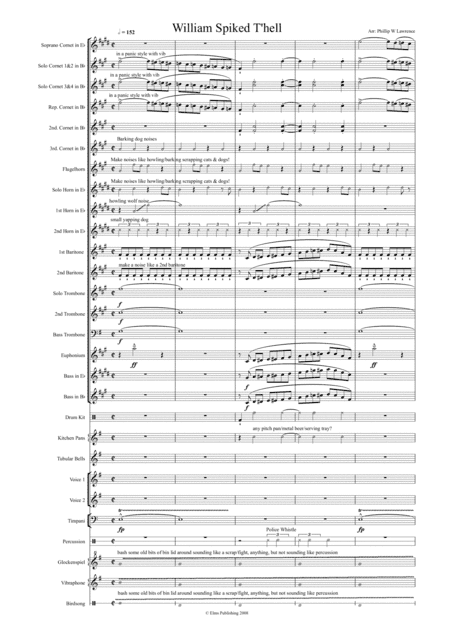 William Spiked T'hell (arr. Phil Lawrence)