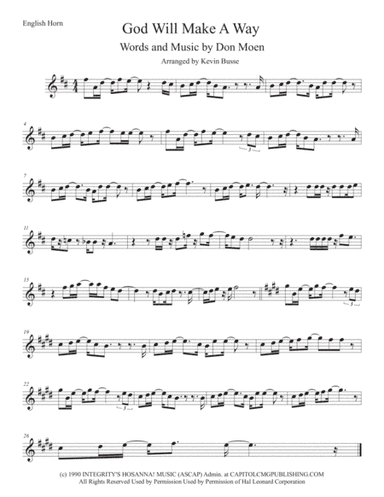 God Will Make A Way (arr. Kevin Busse)