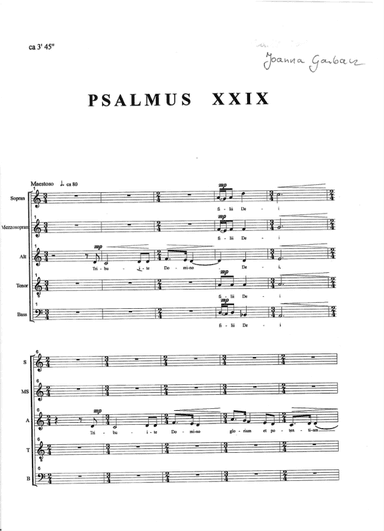 Psalmus 29