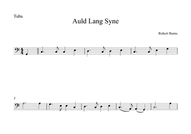 Auld Lang Syne (arr. Alex Nunes Rodrigues)