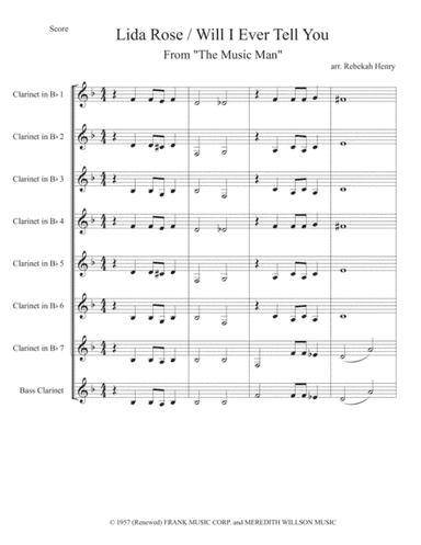 Lida Rose (arr. Rebekah Henry)