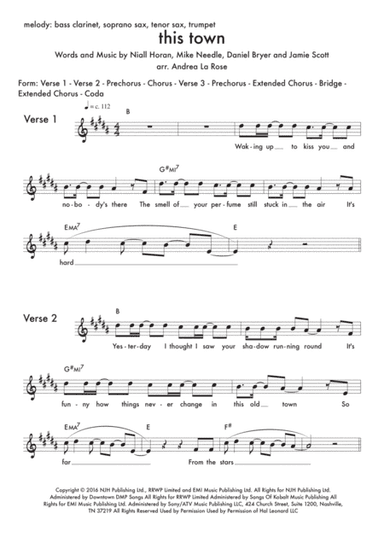 This Town (arr. Andrea La Rose)