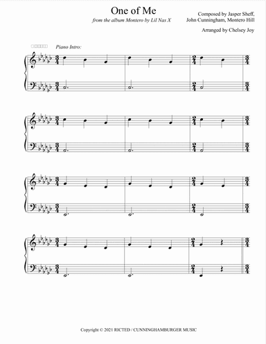 One Of Me (arr. Chelsey Joy)