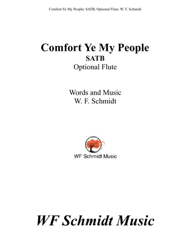 Comfort Ye My People