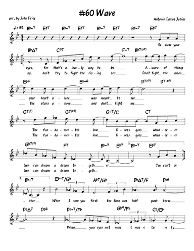 Wave (arr. John Fries)