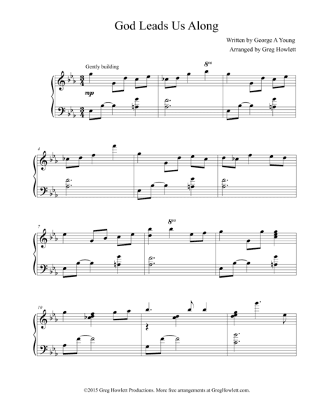 God Leads Us Along (arr. Greg Howlett Productions)