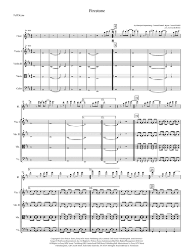 Firestone (arr. Fernando Britto)