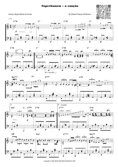 Super Homem (arr. Sérgio Matias da Cunha)