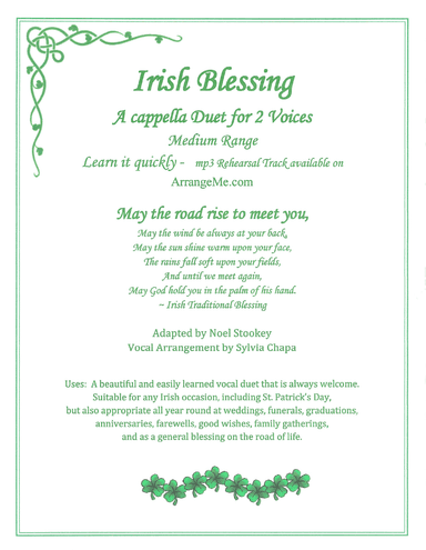 Irish Blessing (arr. Sylvia Chapa)