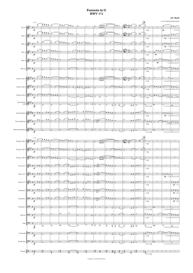 J.S. Bach Fantasia in G (BWV 572) (arr. Gennady Kozhevnikov)