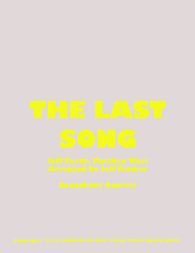 The Last Song (arr. Jeff Tincher)