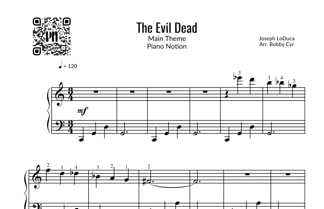 Ash Vs Evil Dead - Main Title Theme (arr. Bobby Cyr)