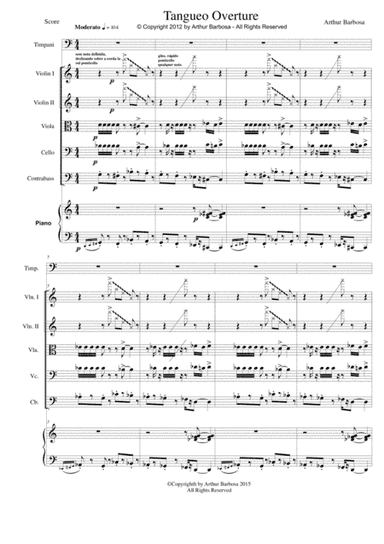 Tangueo Overture  (Orchestral Tango)