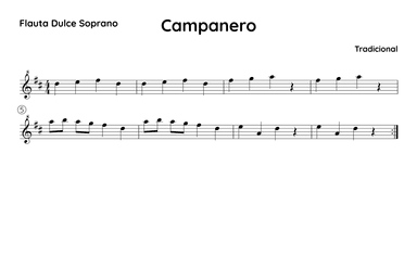 Campanero - D (arr. SUZUME)