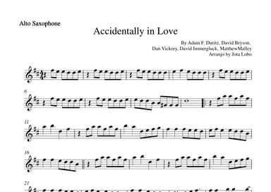 Accidentally In Love (arr. Jota Lobo)