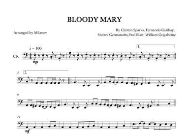 Bloody Mary (arr. Milanov)