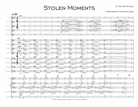 Stolen Moments (arr. Chris Walden)