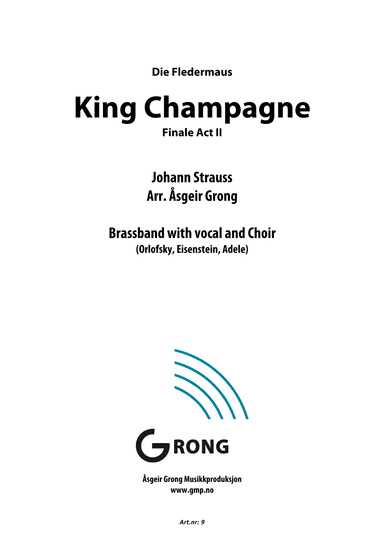 King Champagne (arr. Åsgeir Grong)