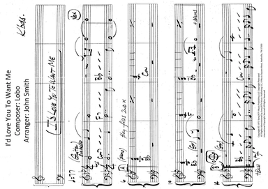 I'd Love You To Want Me (arr. John Smith)