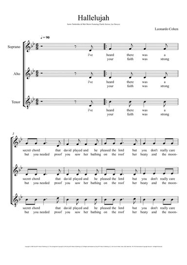 Hallelujah (arr. André Laitano)