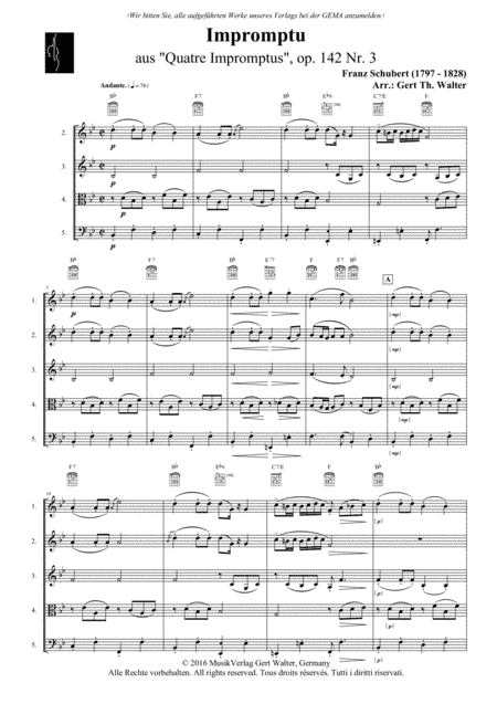 Impromptu (arr. Gert Th. Walter)