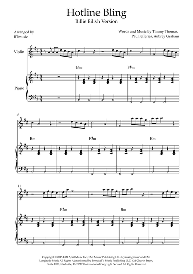 Hotline Bling (arr. BTmusic)