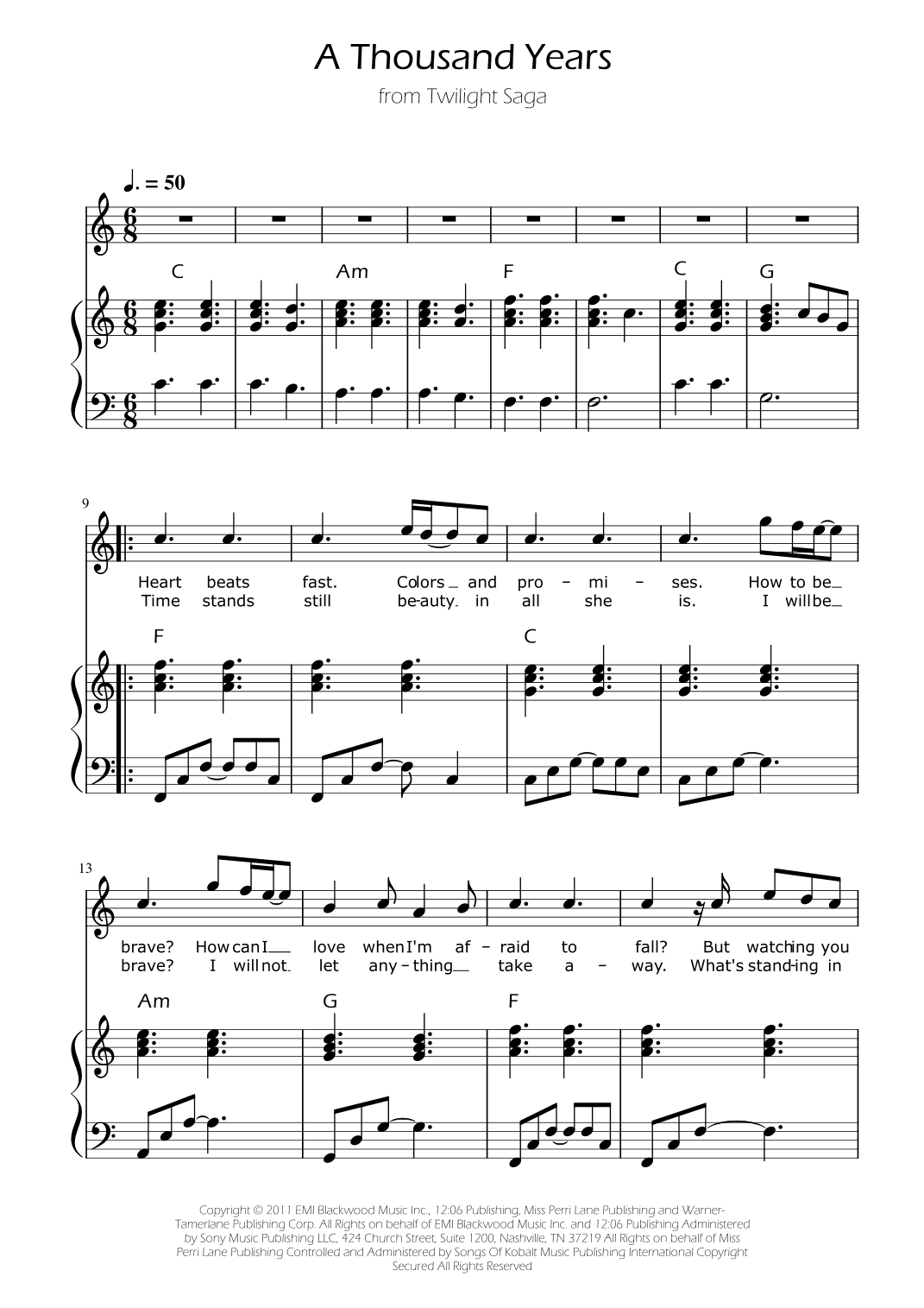 A Thousand Years (arr. Ygor Nunes)
