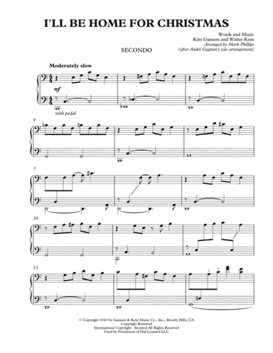 I'll Be Home For Christmas (arr. Mark Phillips)