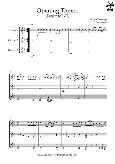 Dragon Ball Gt (arr. Thiago Joseph)