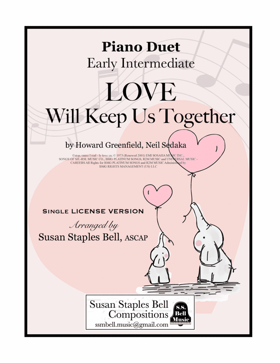 Love Will Keep Us Together (arr. Susan Staples Bell)