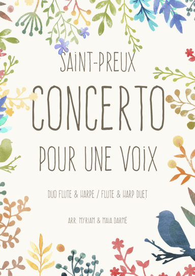 Concerto Pour Une Voix (arr. Myriam Darme, Maia Darme)