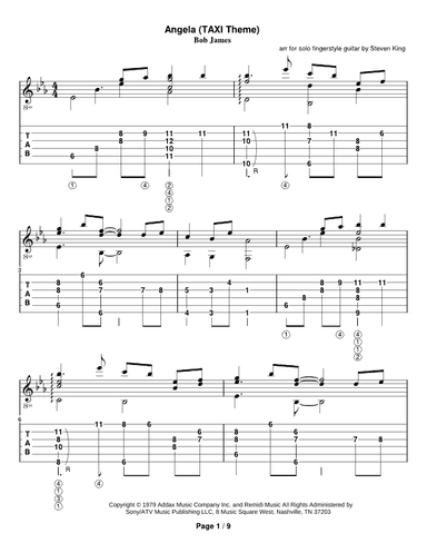 Angela (arr. Steven Michael King)