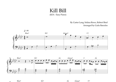 Kill Bill (arr. Cadu Barcelos)