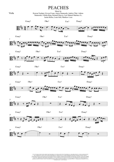 Peaches (arr. Anderson Quevedo)