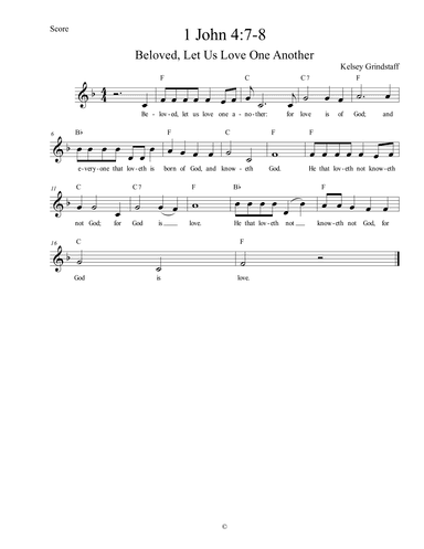 Scripture Songs
