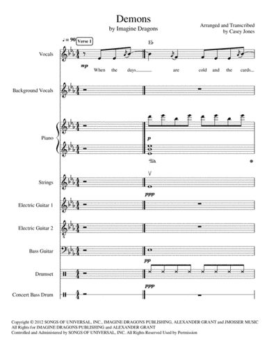 Demons (arr. Casey Jones)