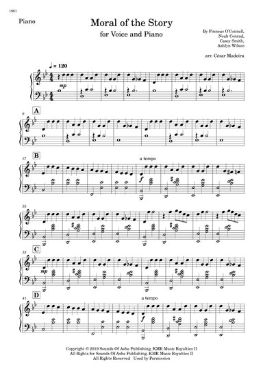 Moral Of The Story (arr. César Madeira)