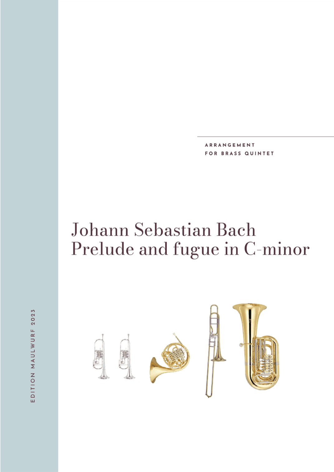 Prelude and Fugue in C minor (arr. Edition Maulwurf)