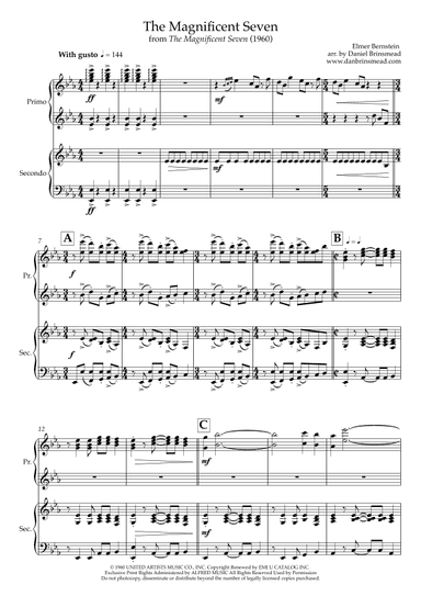The Magnificent Seven (arr. Daniel Brinsmead)