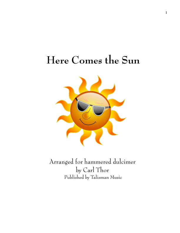 Here Comes The Sun (arr. Carl Thor)