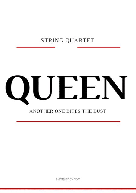 Another One Bites The Dust (arr. Alex Talanov)