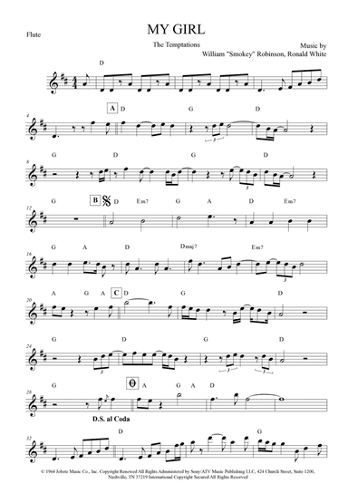 My Girl (arr. Anderson Quevedo)