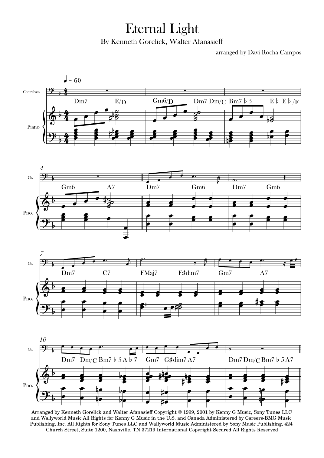 Eternal Light (arr. Davi Rocha Campos)