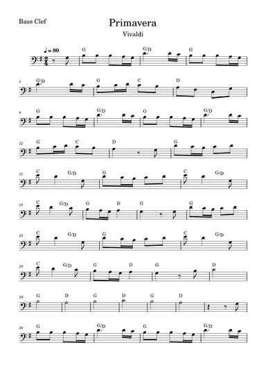 Primavera (arr. Fabio Eduardo de Oliveira)